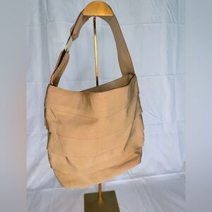 Salvatore Ferragamo Tan Shoulder Bag